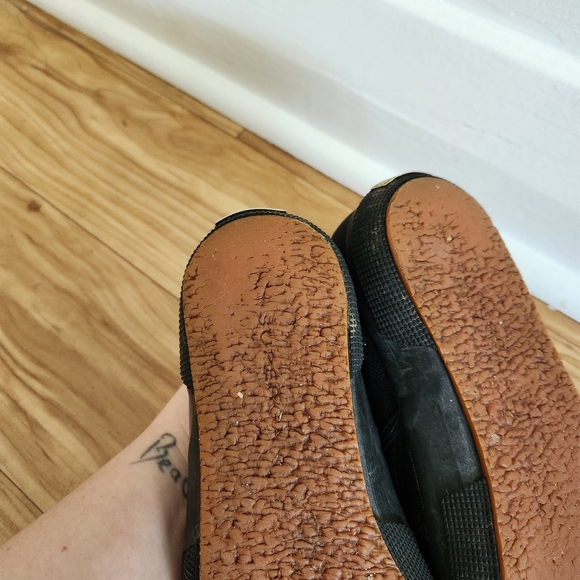 Black Canvas and Rubber Superga Shoes - Picture 10 of 11